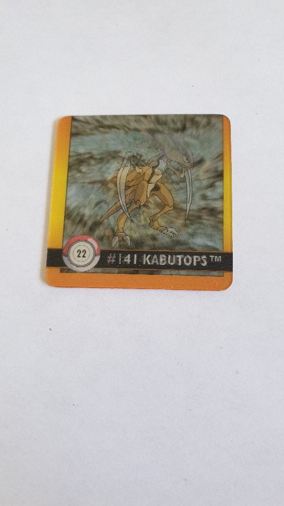1309 pokemon nr 22 kabuto / kabutops 140/141, Verzenden, Nieuw