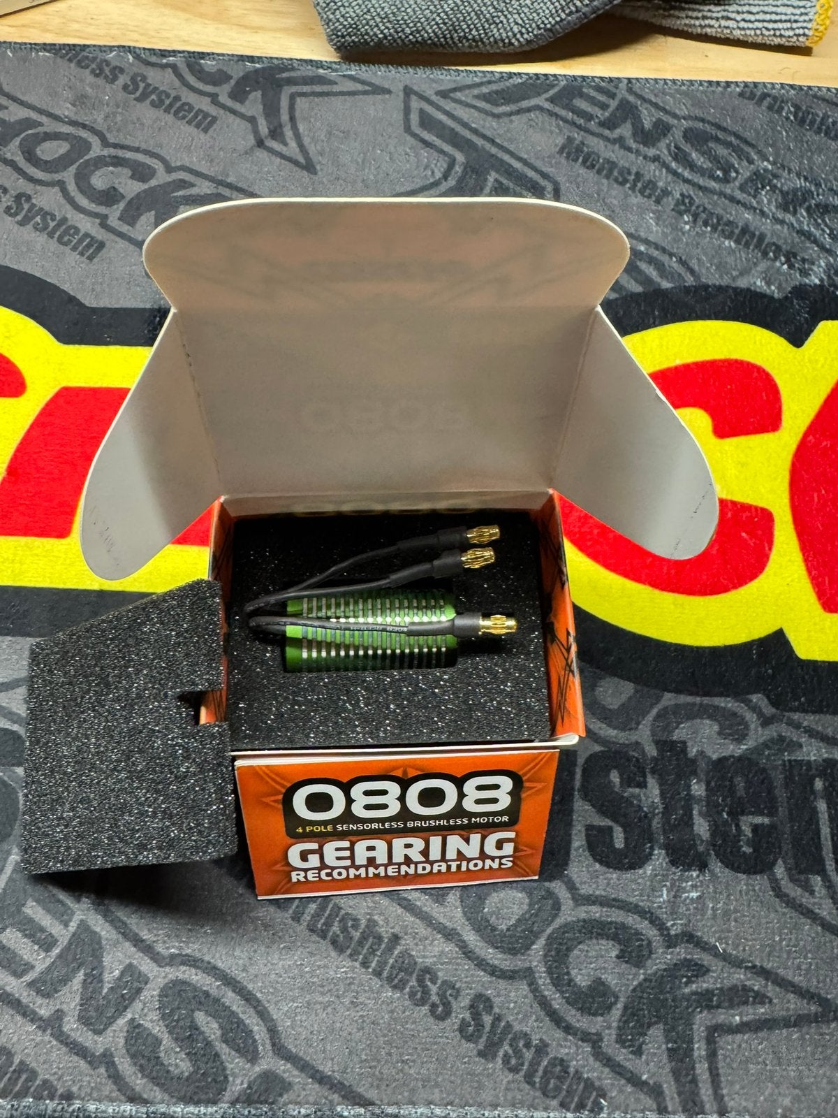 Gloednieuwe Castle Creations 0808-4100KV motor!, Hobby en Vrije tijd, Ophalen of Verzenden, Nieuw, Overige schalen, Onderdeel