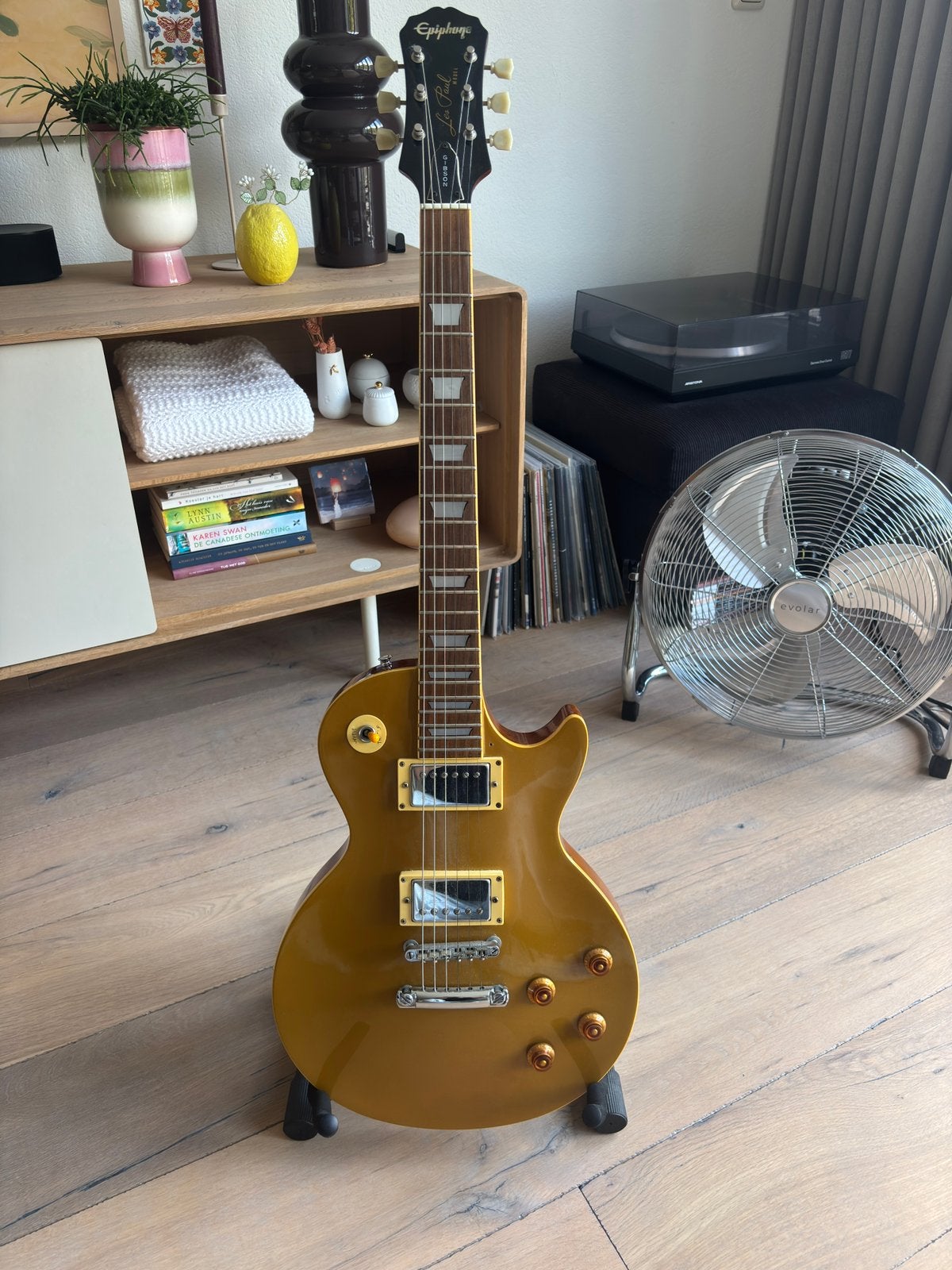 Epiphone Les Paul goldtop, Muziek en Instrumenten, Ophalen, Gebruikt, Solid body, Epiphone
