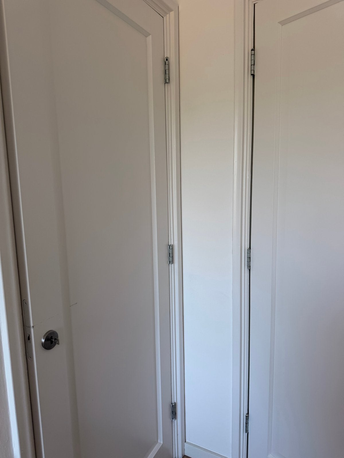 3* witte binnendeuren met slot & sleutel ophalen A’dam Zuid, Ophalen, Gebruikt, Minder dan 80 cm, Binnendeur