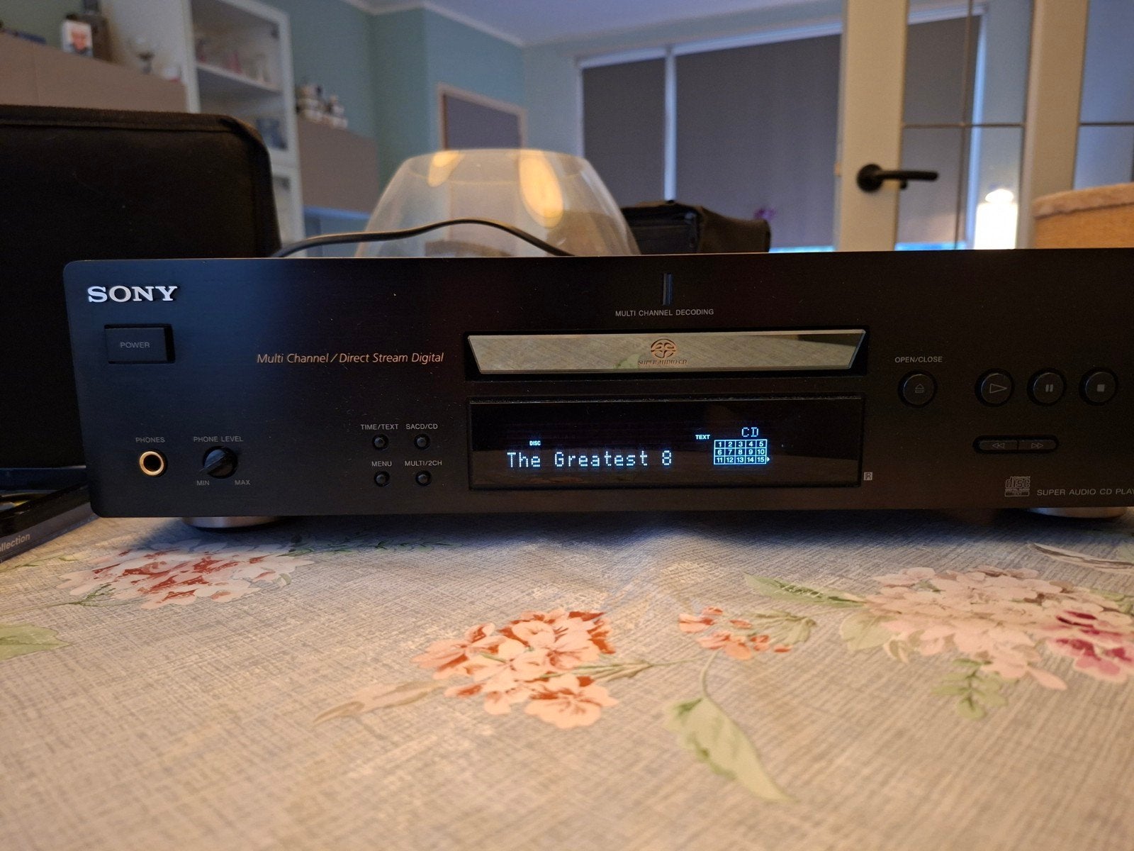 Sony Multi Channel/Direct Stream Digital CD-speler, Audio, Tv en Foto, Cd-spelers, Ophalen, Zo goed als nieuw, Sony