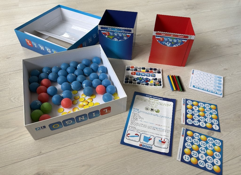 Lingo Bordspel, Hobby en Vrije tijd, Een of twee spelers, Ophalen, Zo goed als nieuw, Tulip Games