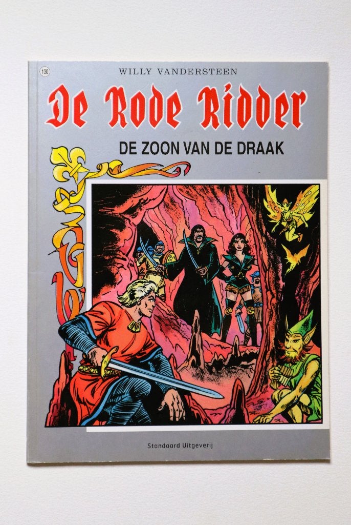 Stripboek De rode ridder De zoon van de draak, Boeken, Eén stripboek, Ophalen, Zo goed als nieuw