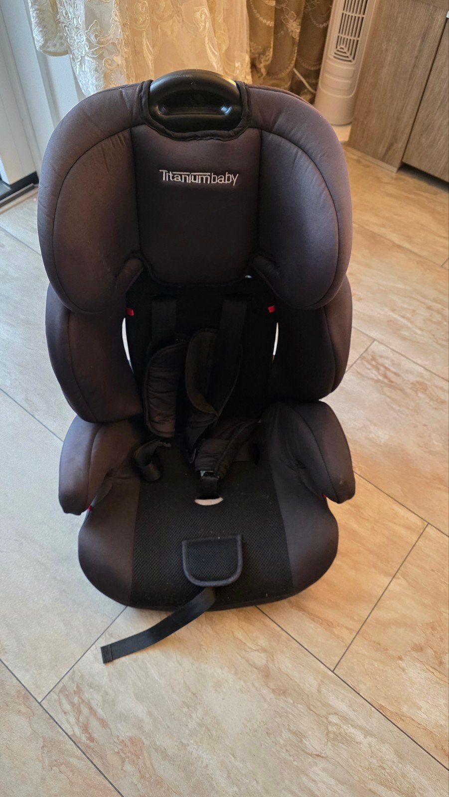 Titanium Baby autostoel Isofix, Overige merken, Autogordel, 15 t/m 36 kg, Zijbescherming