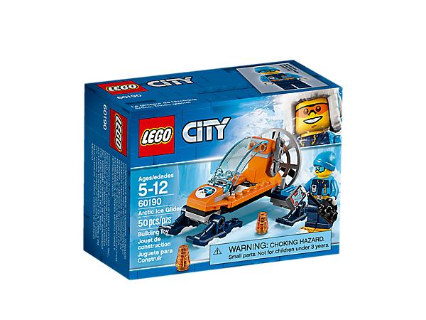LEGO City 60190 Arctische IJsglijder, Kinderen en Baby's, Speelgoed | Duplo en Lego, Gebruikt, Lego, Complete set, Ophalen of Verzenden