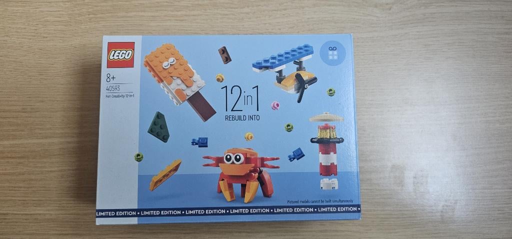LEGO 40593 12-in-1 creatief bouwplezier, Ophalen of Verzenden, Nieuw, Complete set, Lego