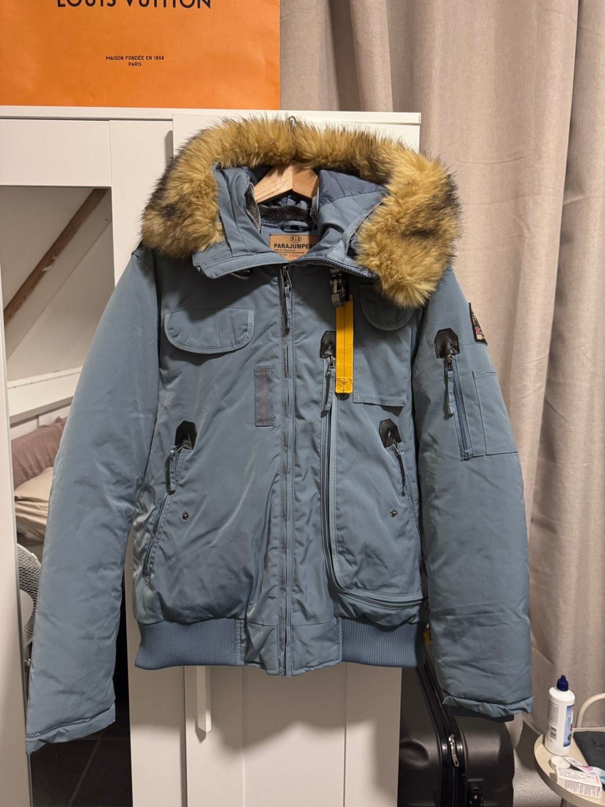 Parajumpers heren jas maat L, Ophalen of Verzenden, Zo goed als nieuw, Zwart