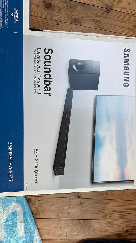 Samung Soundbar 3 series HW - K335, Ophalen of Verzenden, Nieuw