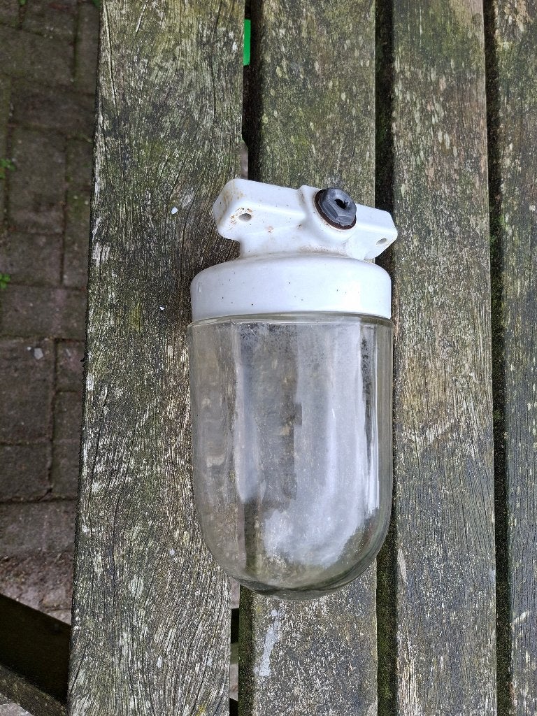 Oude buitenlamp, Ophalen of Verzenden