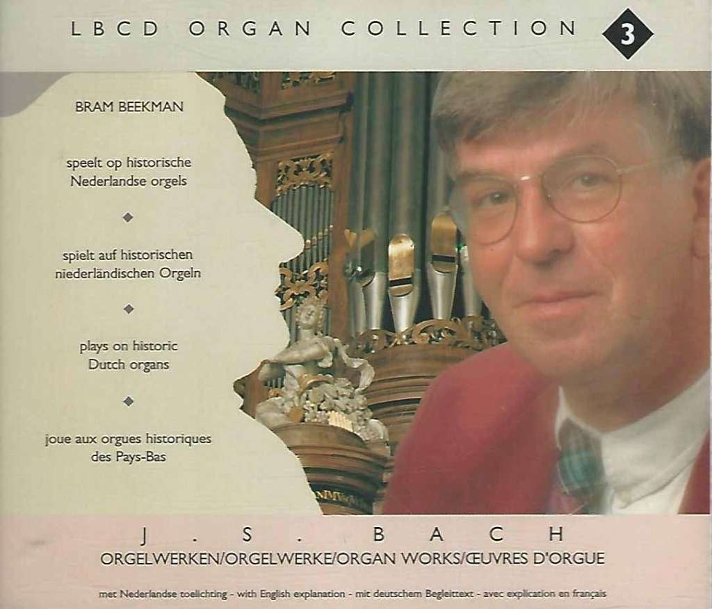 Orgel-2-CD: Bram Beekman - J.S. Bach - LBCD collection 3, Ophalen of Verzenden, Zo goed als nieuw, Instrumentaal, Orgel