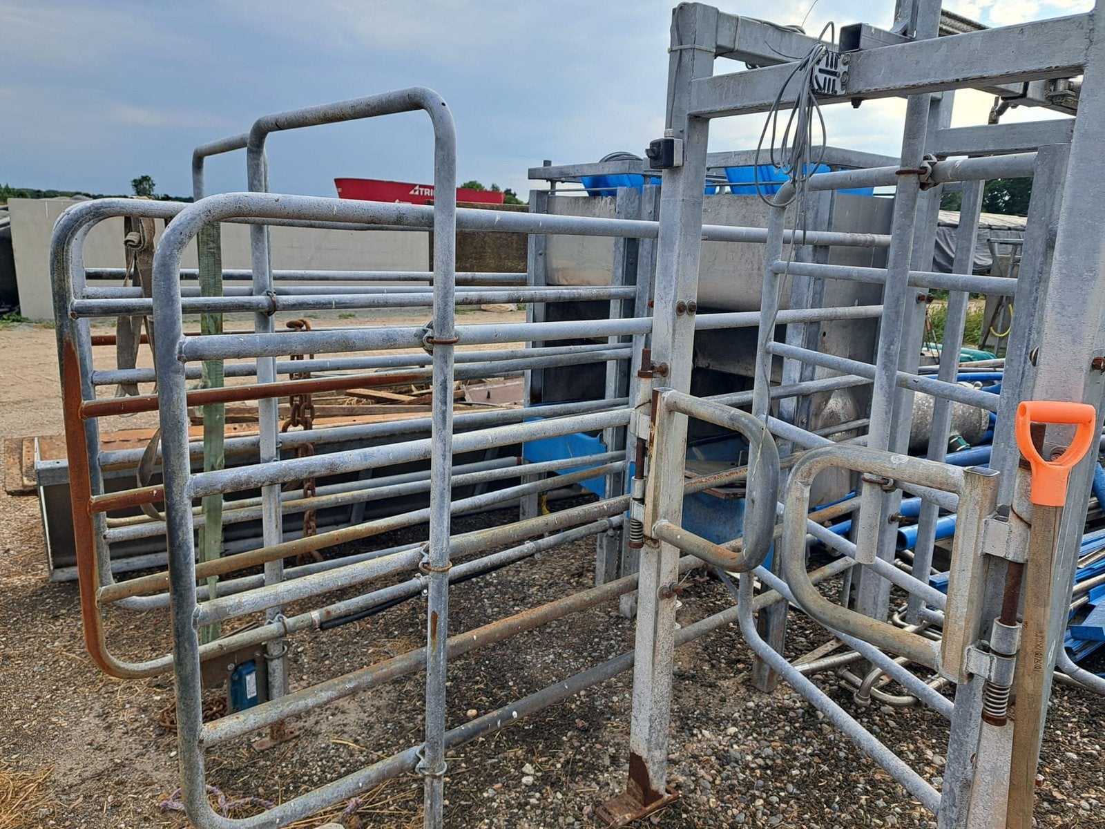 Fullwood melkput onderdelen krachtvoerboxen, 100 liter of meer, Ophalen, Zo goed als nieuw, Transportkar