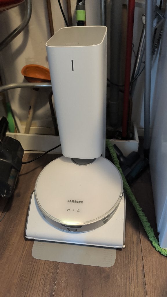 Samsung robotstofzuiger Jet Bot AI+, Witgoed en Apparatuur, Stofzuigers, Ophalen, Zo goed als nieuw, Robotstofzuiger, Stille werking