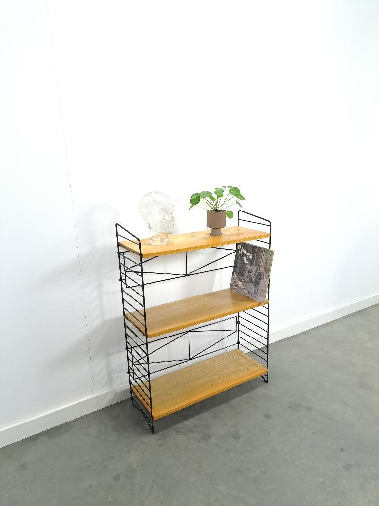 Design Nisse Strinning modulaire LP stellingkast, nr. 1, Ophalen of Verzenden, Gebruikt