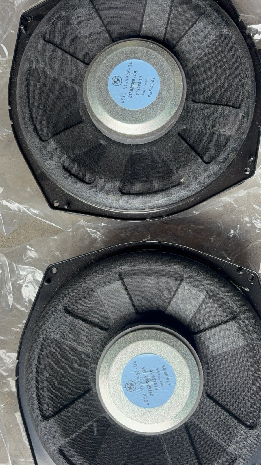 Set OEM BMW HiFi subwoofers - 6513 9144202-01, Ophalen of Verzenden, Gebruikt