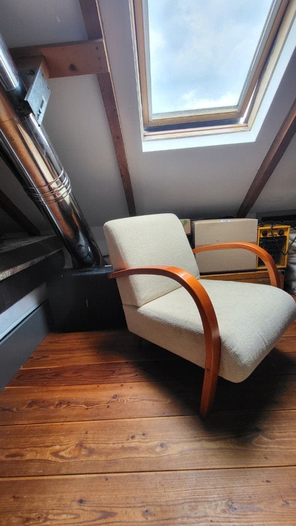 2 fauteuils Perälä Yhtymä, Huis en Inrichting, Fauteuils, Ophalen, Gebruikt, 75 tot 100 cm, Stof