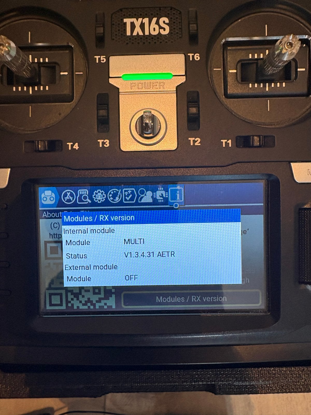 Radiomaster TX16S met EdgeTX 4 in 1  versie. en ontvanger, Zo goed als nieuw, Onderdeel, Overige schalen, Overige typen