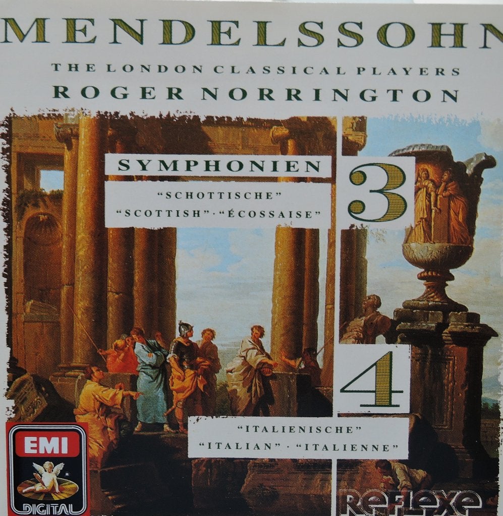 Mendelssohn 3 & 4- London Classical Players/ Norrington- DDD, Symfonie, Zo goed als nieuw, Romantiek, Mendelssohn