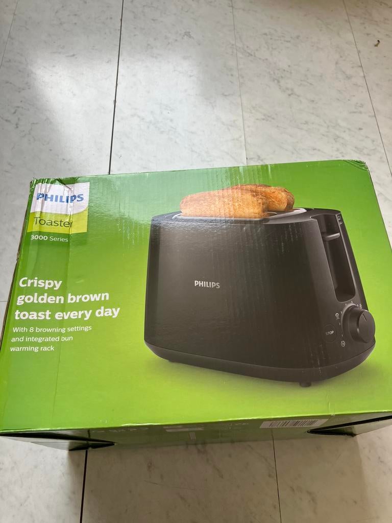 Philips brood toaster nieuw in verpakking., Ophalen of Verzenden, Zo goed als nieuw