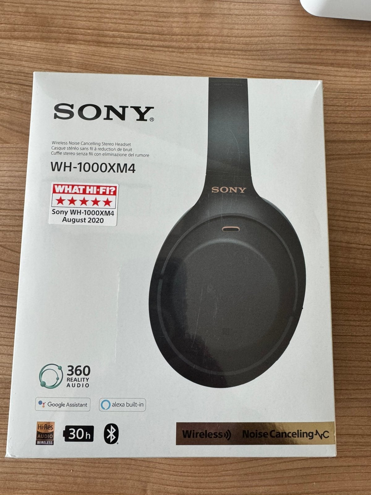 Sony koptelefoon WH-1000XM4, Audio, Tv en Foto, Koptelefoons, Ophalen of Verzenden, Nieuw, Zwart, Sony