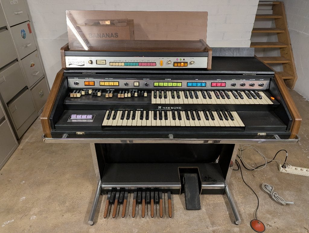 Hammond B200 'portable', Ophalen, Gebruikt, 2 klavieren, Hammondorgel