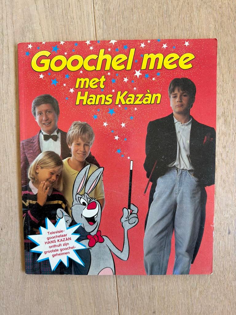 Goochel mee met Hans Kazàn - Goochelboek, Boeken, Ophalen of Verzenden, Gelezen, Overige onderwerpen, Geschikt voor kinderen