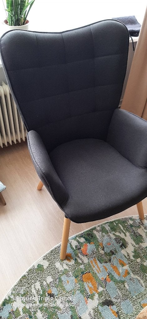 Mooie fauteuil, Ophalen, Gebruikt, Hout, 75 tot 100 cm