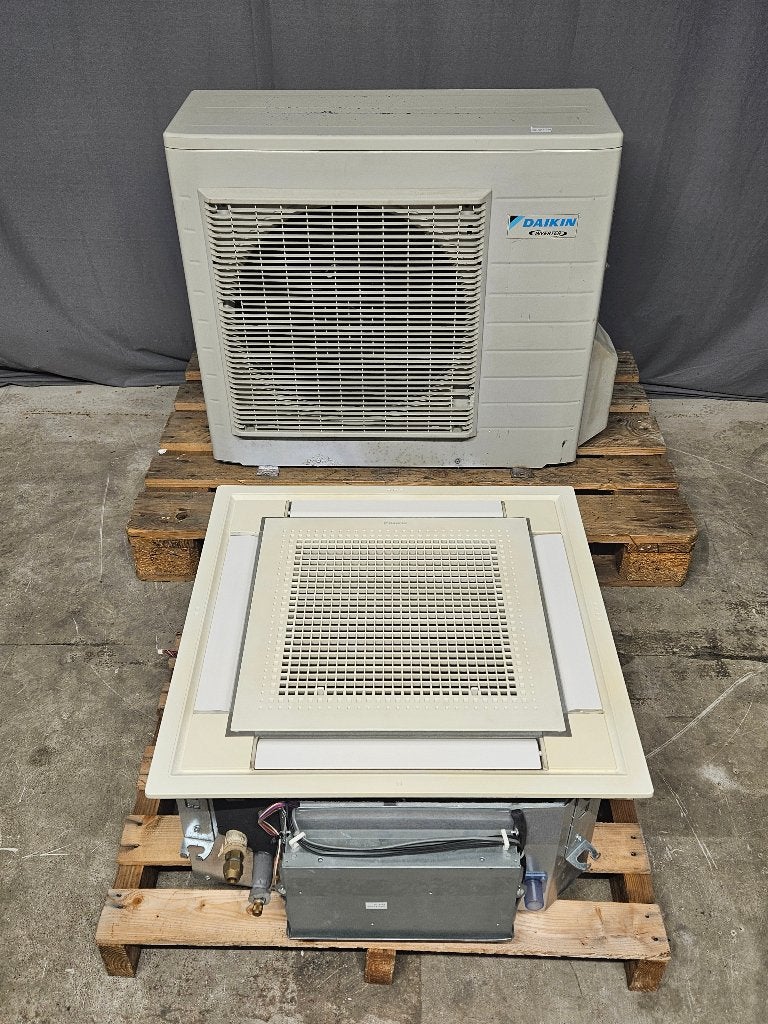 Refurbished cassette airco Daikin 5 kW, Koelen en Ontvochtigen, Timer, Refurbished, 3 snelheden of meer