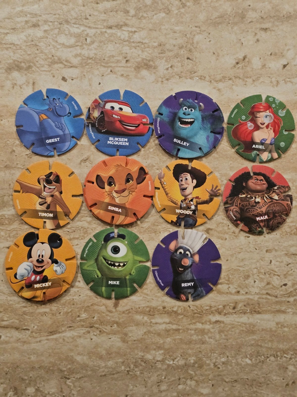 11 verschillende Disney Diskeyz van de Albert Heijn, Ophalen of Verzenden, Nieuw