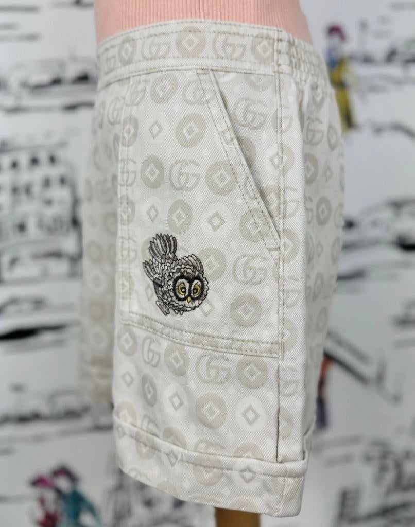 Gucci kids double G korte broek maat 8 NIEUW (330 euro), Broek, Verzenden, Jongen of Meisje, Customercare@gucci.com