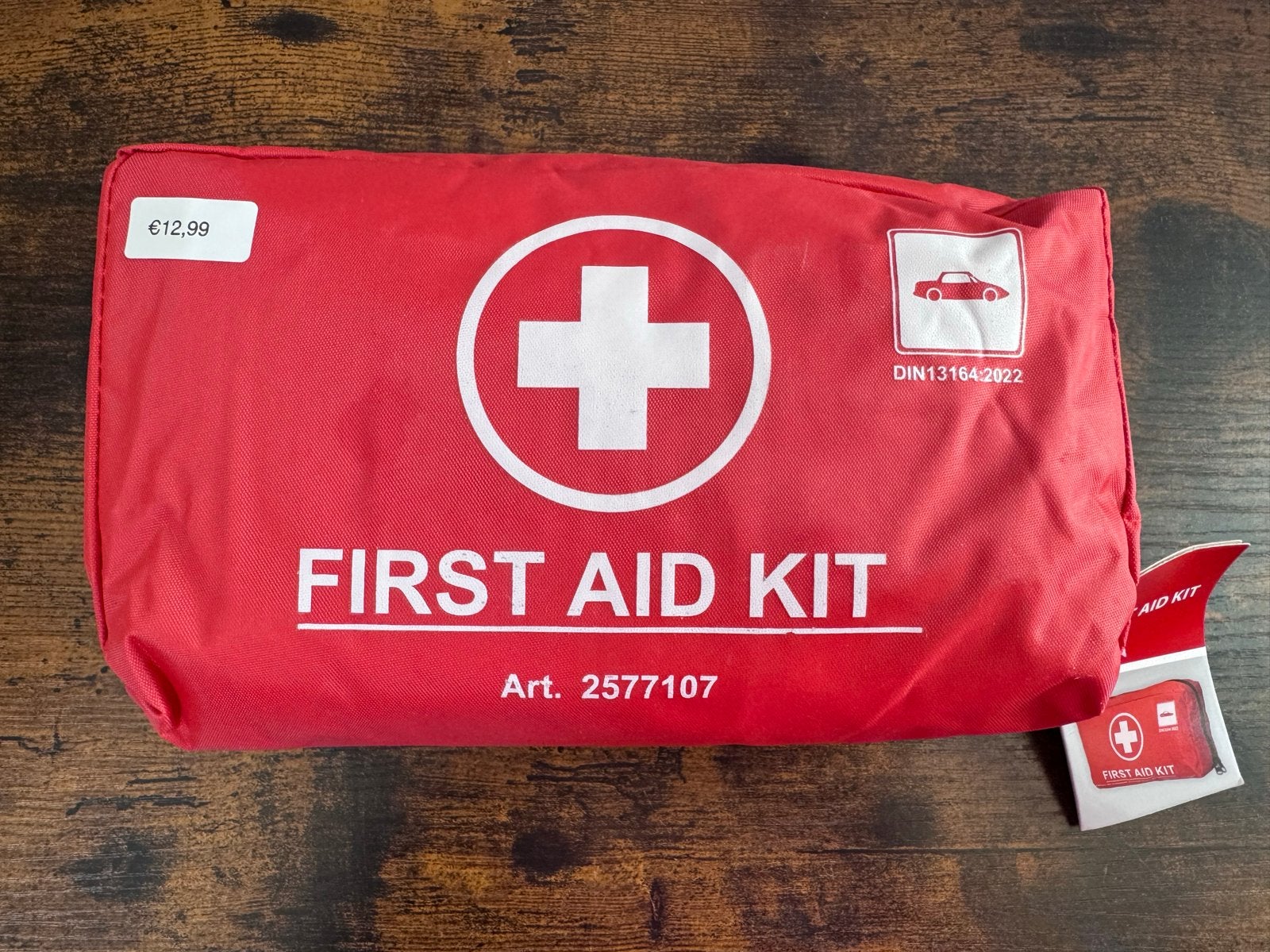 Noodpakket EHBO kit voor de auto - DIN 13164:2022, Auto diversen, Auto-accessoires, Ophalen of Verzenden, Nieuw
