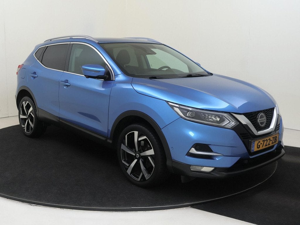 Nissan Qashqai 1.3 DIG-T Tekna | airco automatisch | Apple C, Auto's, Nissan, Voorwielaandrijving, Gebruikt, Euro 6, 4 cilinders
