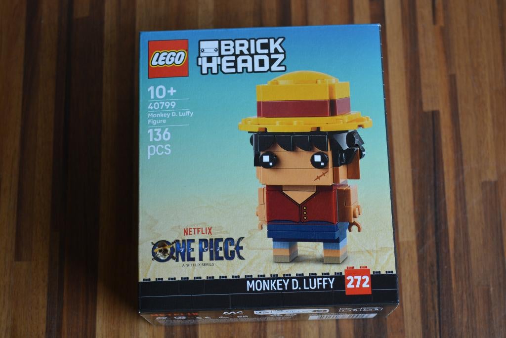 Lego Brickheadz 40799 I Monkey D. Luffy figuur Gloednieuw, Kinderen en Baby's, Speelgoed | Duplo en Lego, Nieuw, Lego, Complete set
