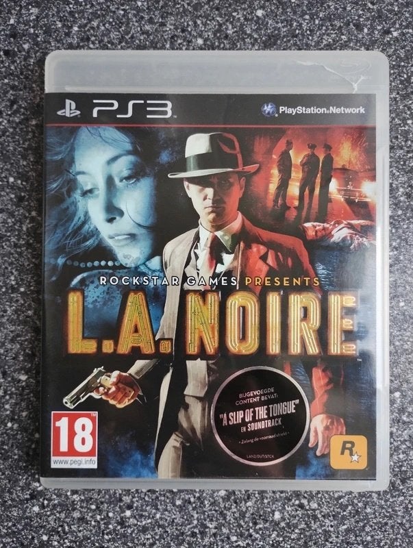 L.A. Noire, Spelcomputers en Games, Avontuur en Actie, Vanaf 18 jaar, Verzenden, 1 speler