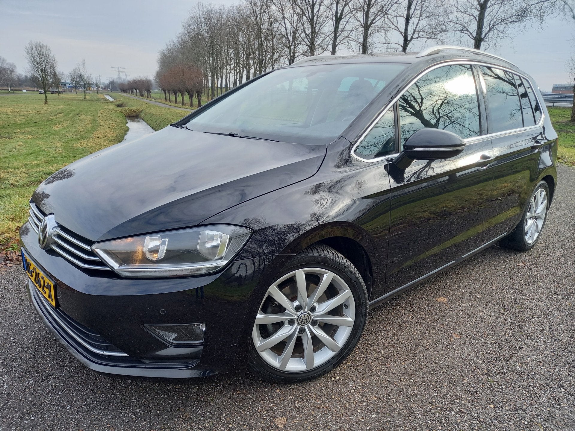 Volkswagen Golf Sportsvan 1.4 TSI Highline | Automaat | Clim, Gebruikt, Euro 6, 1283 kg, Zwart