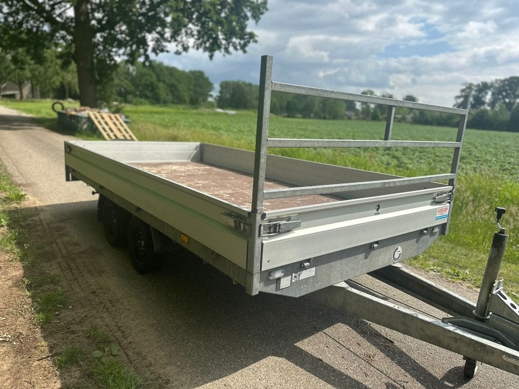 Hapert plateau tandemasser 3500 kg !!, Ophalen of Verzenden, Zo goed als nieuw
