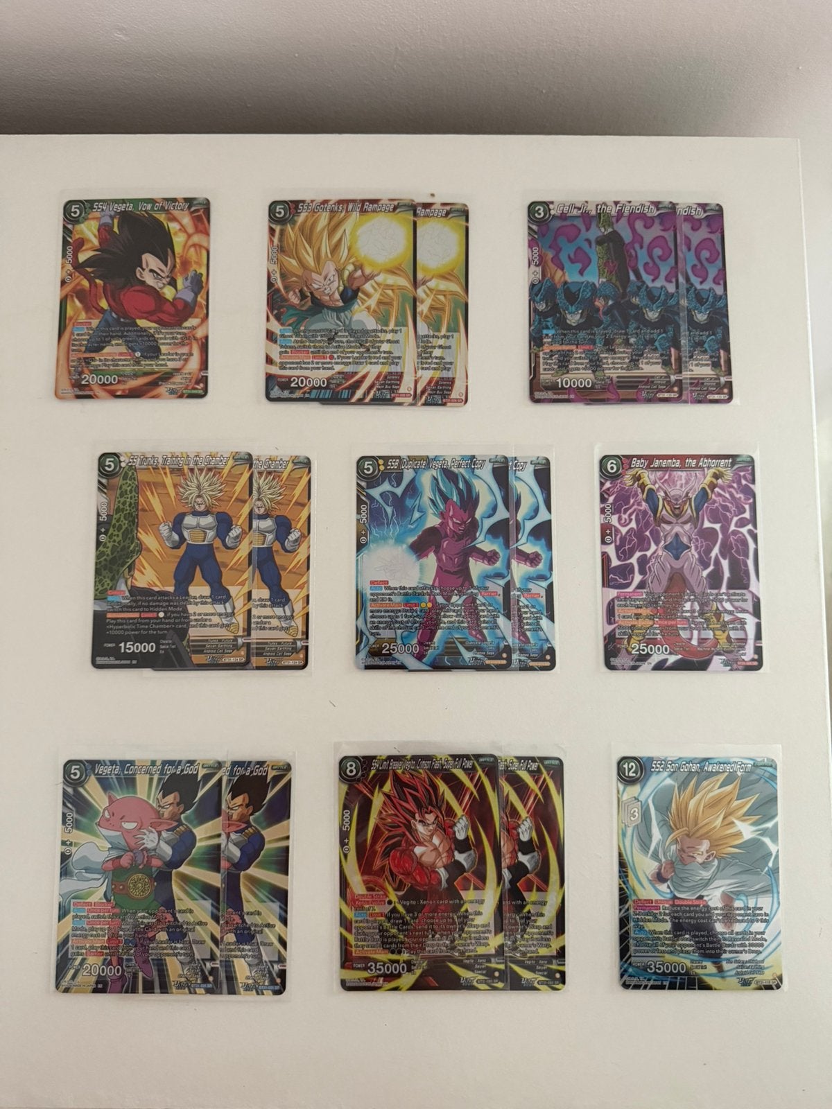 Dragonball BT31 diverse SR kaartjes foiled, Ophalen of Verzenden, Nieuw, Meerdere kaarten