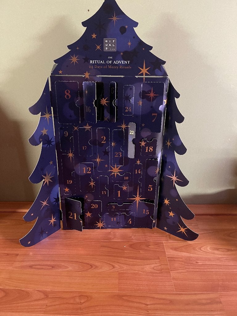 Adventskalender van Rituals LEEG, Diversen, Kerst, Ophalen, Zo goed als nieuw