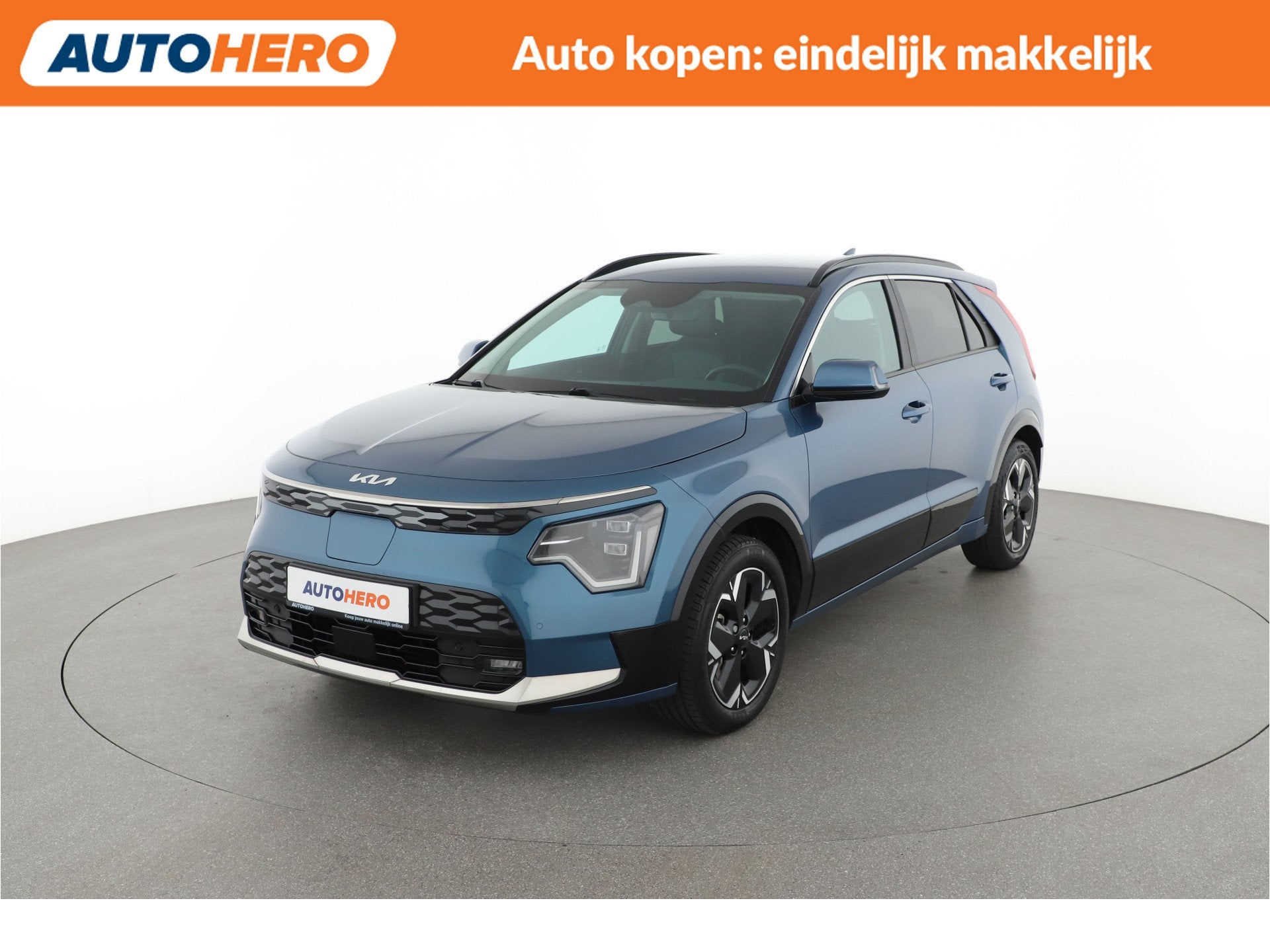Kia Niro EV Limited Edition 64.8 kWh ZS61224 (bj 2023), Gebruikt, Met garantie (alle), Alcantara, Automatische klimaatregeling