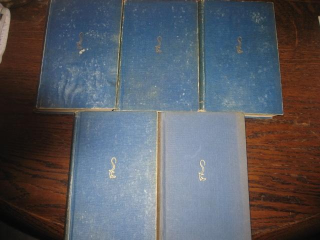 5 delen uit de salamander reeks   1941-42, Ophalen of Verzenden, Gelezen, Nederland
