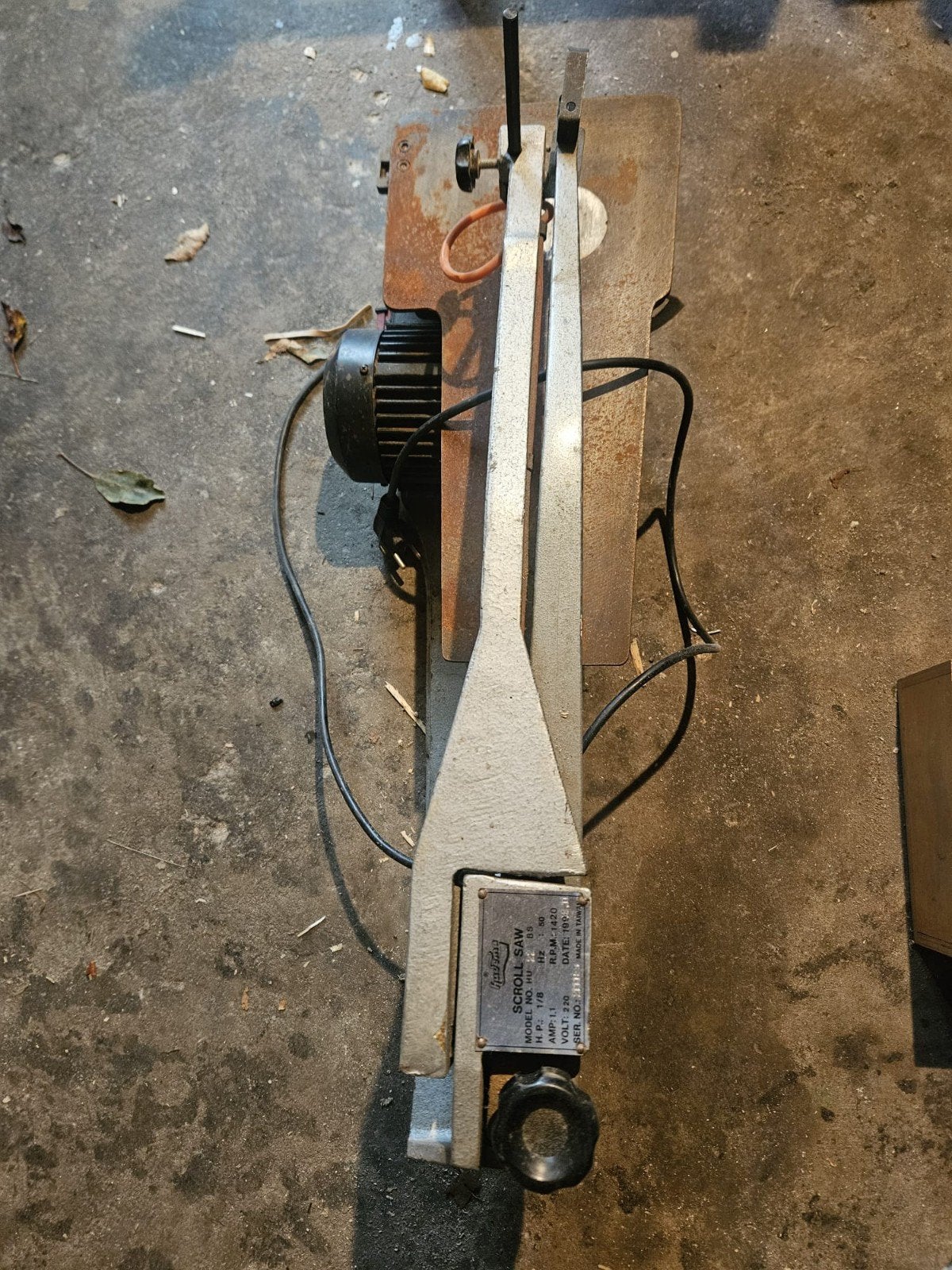 Goed werkende figuurzaag - Huvama Scroll Saw, Ophalen, Minder dan 30 mm, Gebruikt, Figuurzaag