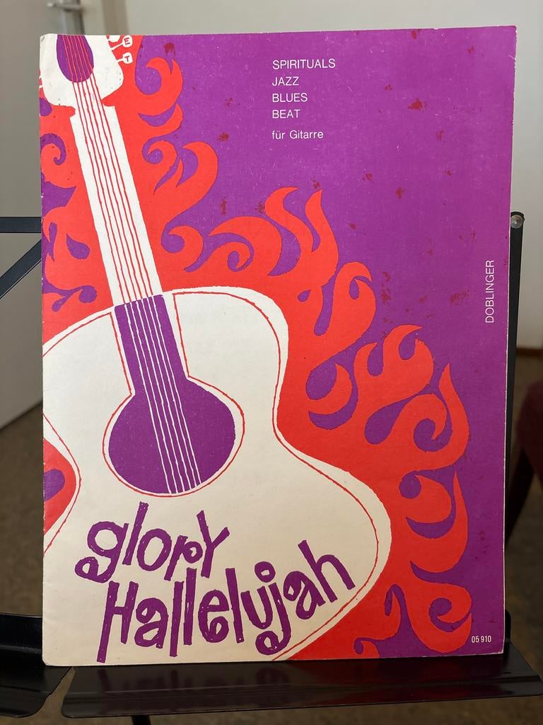 Glory Hallelujah bladmuziek voor gitaar, Muziek en Instrumenten, Bladmuziek, Ophalen of Verzenden, Thema, Jazz, Gitaar