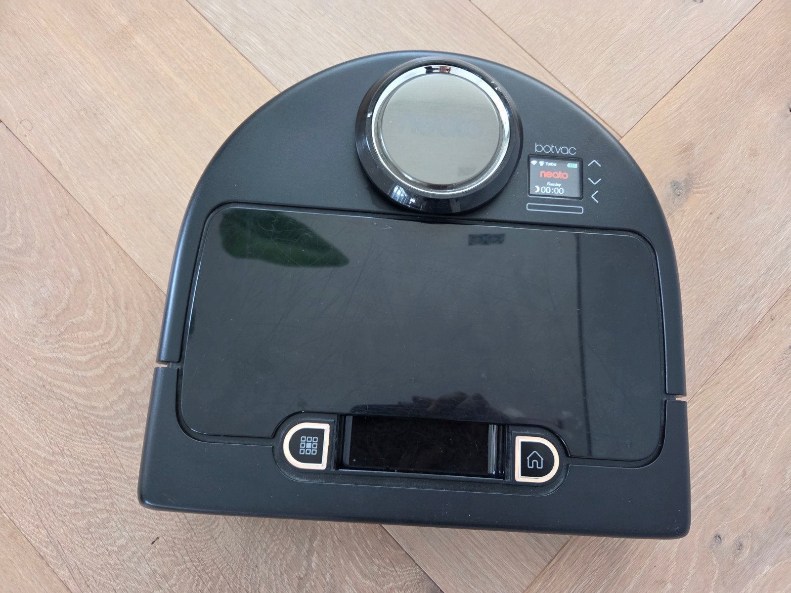 Neato Botvac Robotstofzuiger met Oplaadstation, Gebruikt, Geschikt voor harde vloeren, Ophalen of Verzenden, Robotstofzuiger