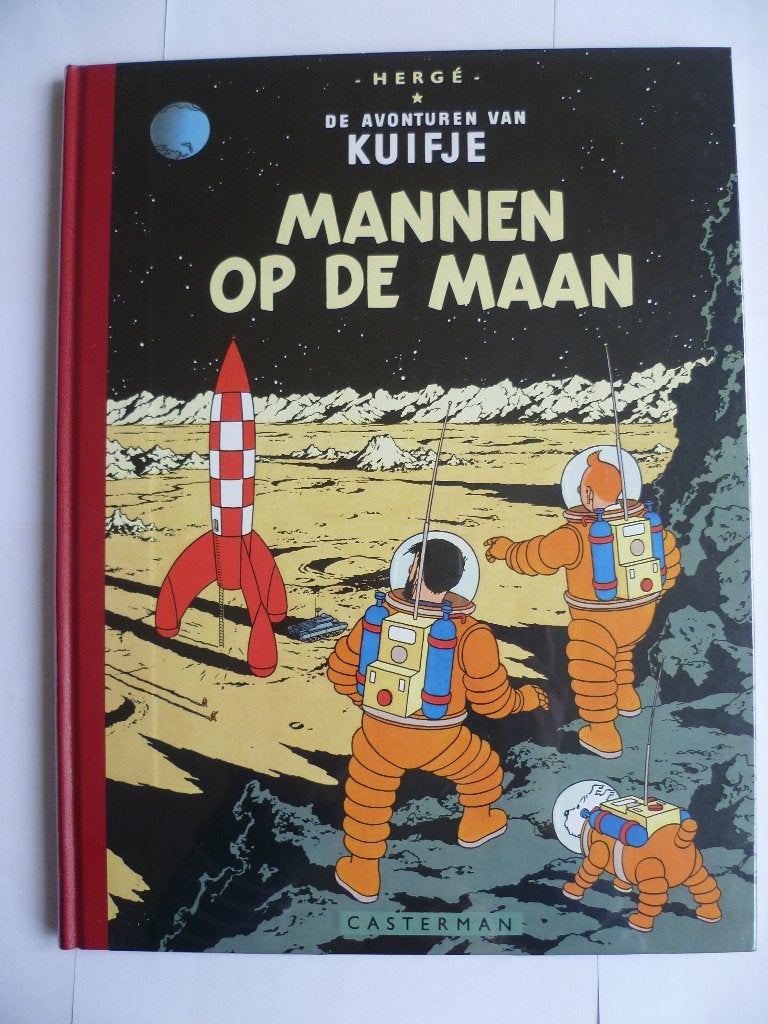 KUIFJE 1E DRUK FACSIMILE UITGAVE" MANNEN OP DE MAAN"2006, Boeken, Eén stripboek, Nieuw, Ophalen of Verzenden, Hergé