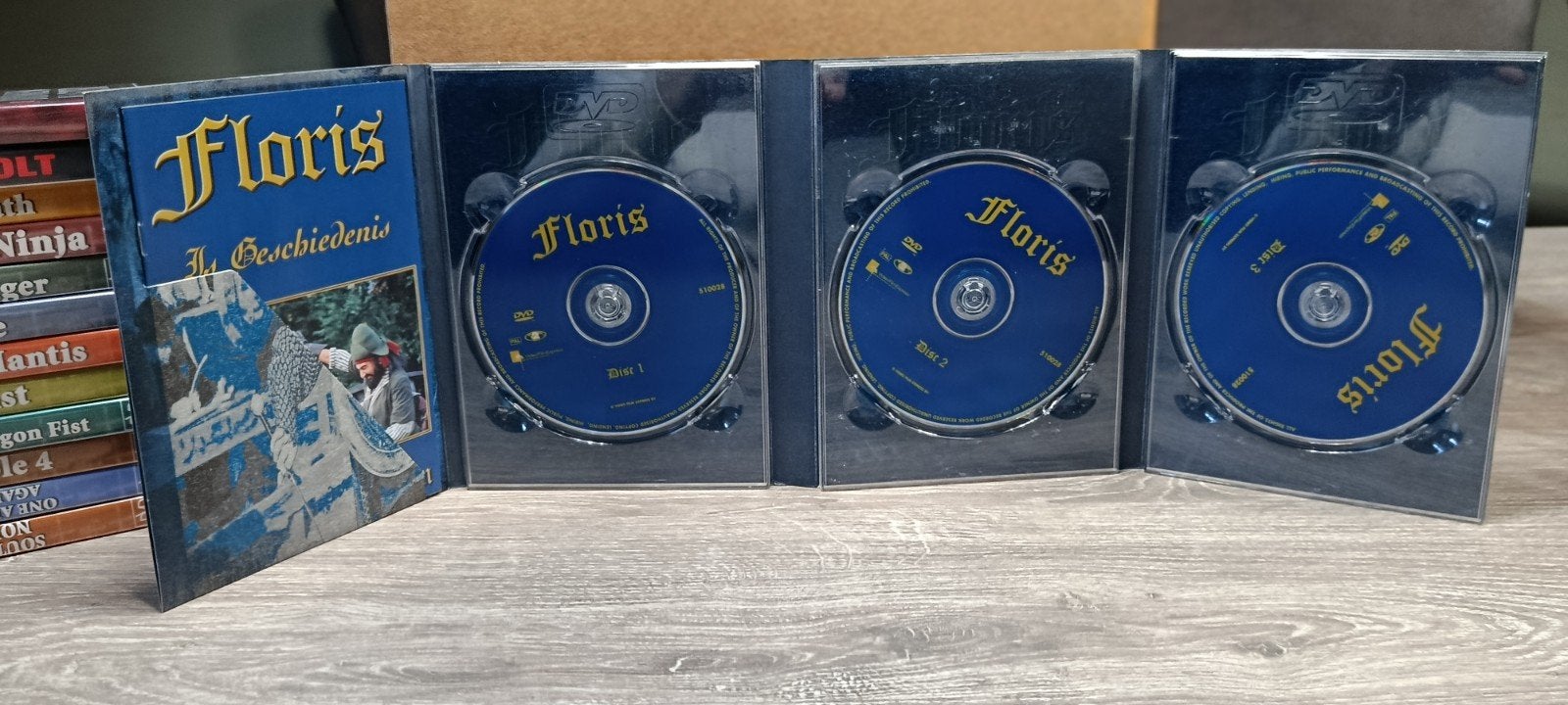 Floris - 3 Disc Collector's Edition DVD, Alle leeftijden, Nederlands, Actie en Avontuur, Complete serie