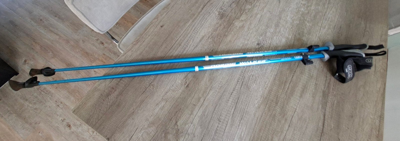 Nordic Walking Stokken 120 cm, Ophalen, Gebruikt, Wandelstok