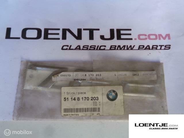 Nieuw nos Embleem achter BMW 7-serie E38 728 728i, Gebruikt, Ophalen of Verzenden, BMW