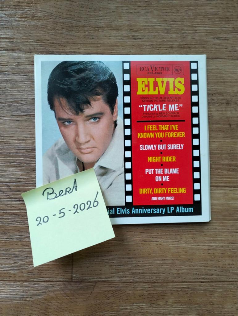 Elvis Presley FTD CD in 7" gatefold "TICKLE ME", Cd's en Dvd's, Ophalen of Verzenden