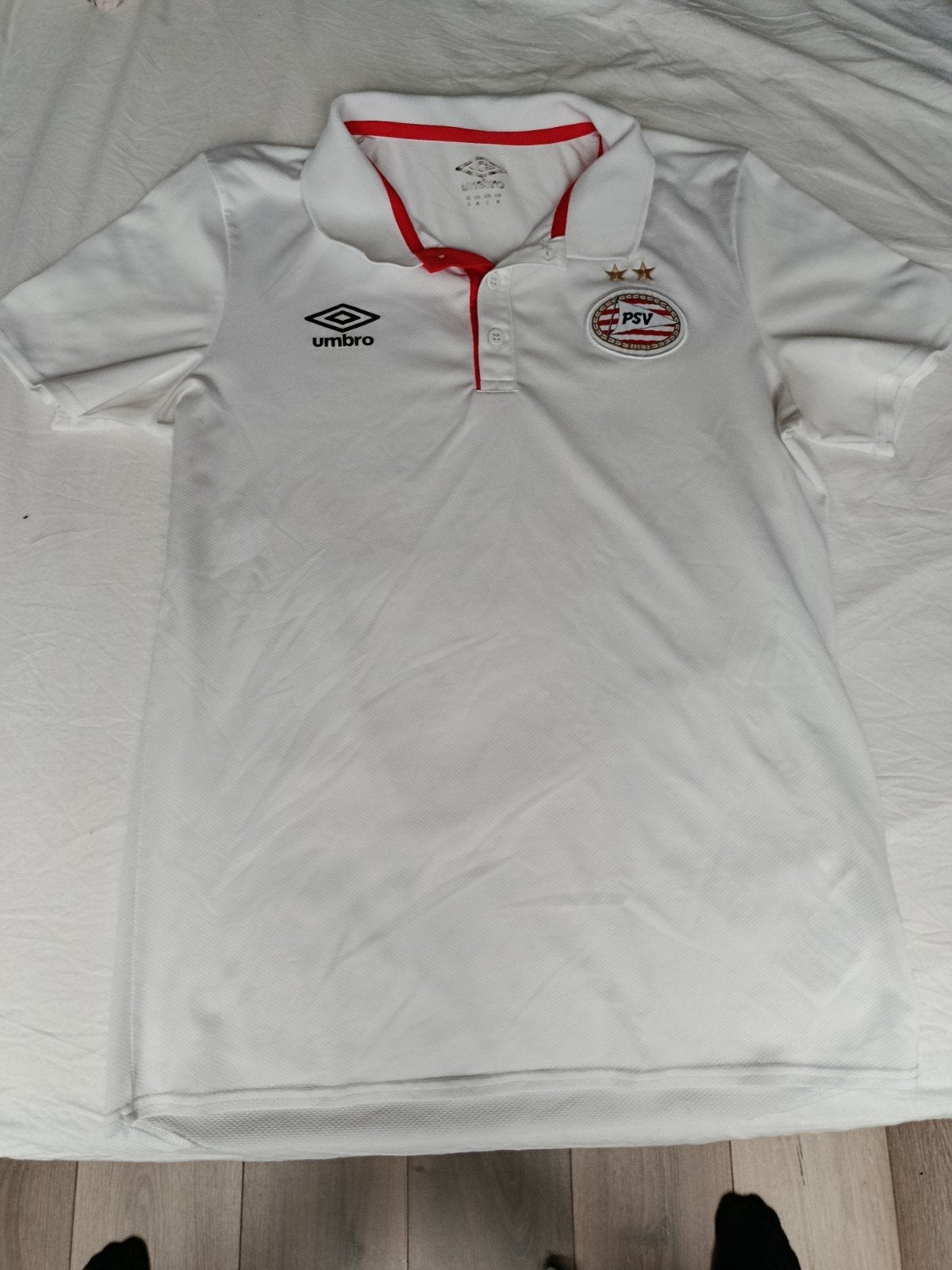 PSV Shirt Maat M - Zo goed als nieuw, Kleding | Heren, Maat 48/50 (M), Wit, Ophalen of Verzenden, Zo goed als nieuw