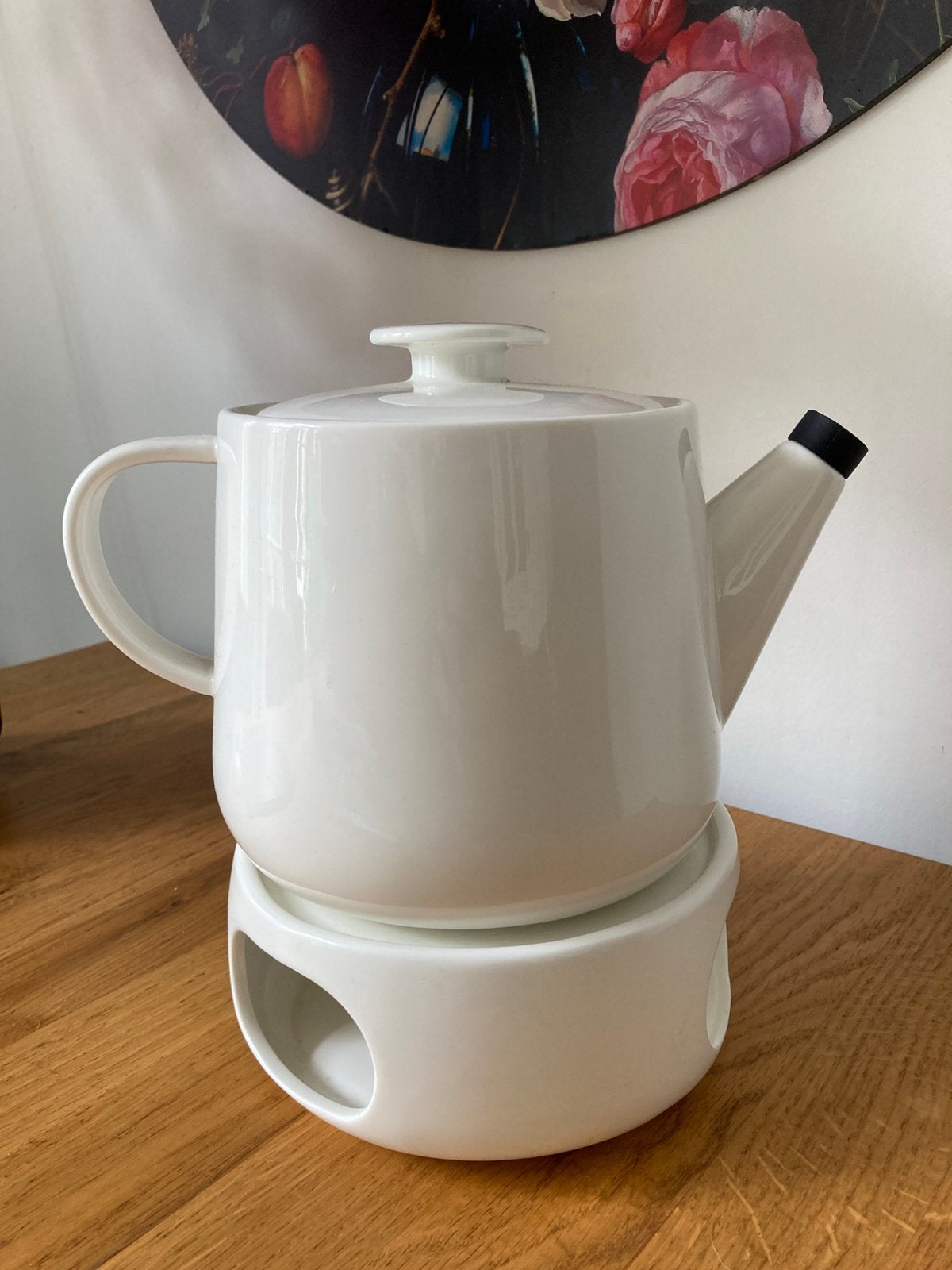 Mooie stijlvolle theepot - HEMA, Huis en Inrichting, Keramiek, Overige typen, Ophalen of Verzenden, Zo goed als nieuw