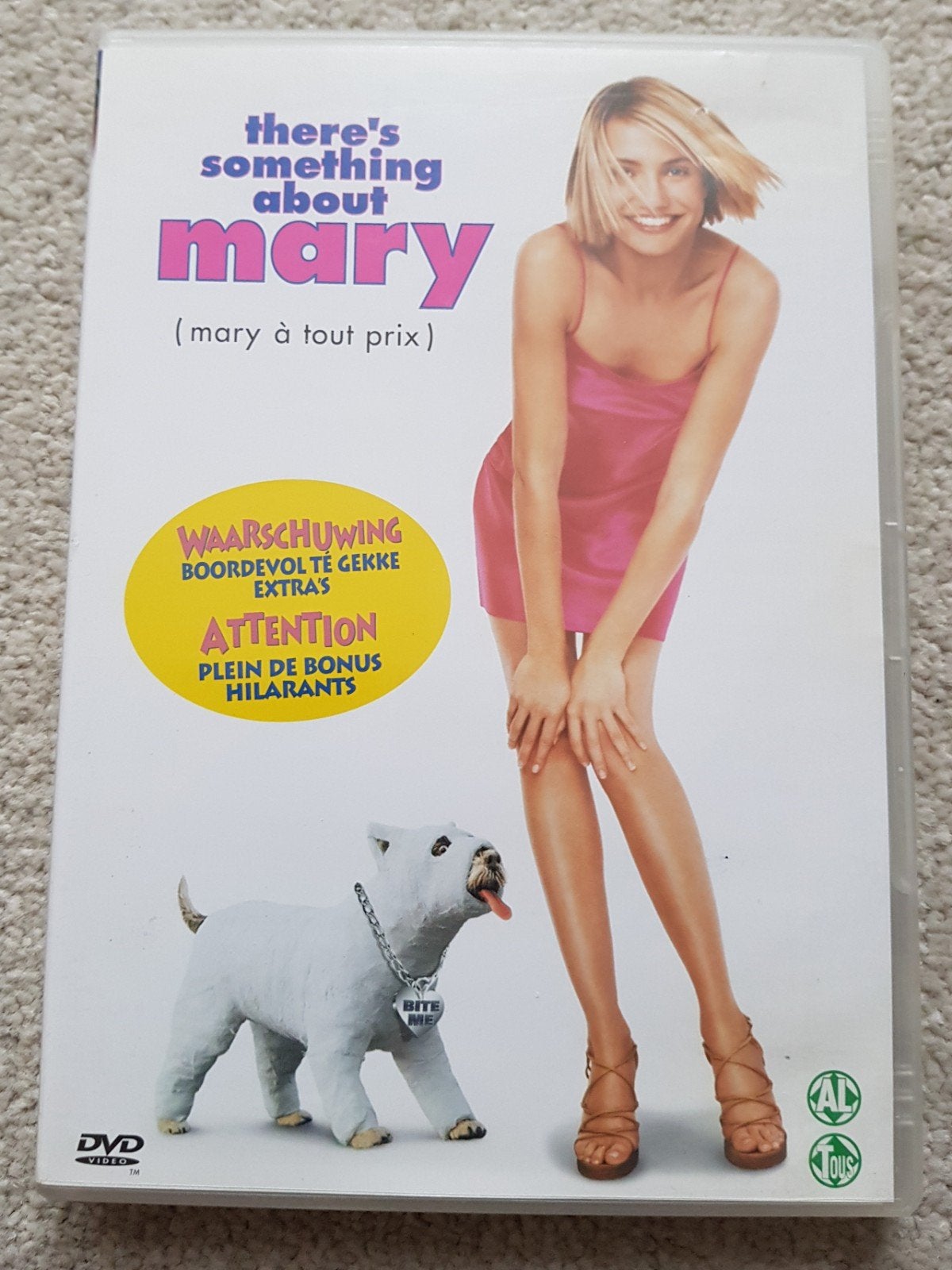 There's something about mary film dvd cameron diaz komedie, Verzenden, Inclusief doosje, Romantische komedie, Zo goed als nieuw